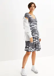 Shirtkleid aus fließender Viskose, bonprix