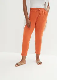 Pantalon coupe confortable avec lien à nouer, bonprix