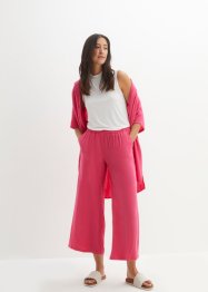 Pantalon avec taille confortable et fente à la base, en Lyocell, bpc bonprix collection