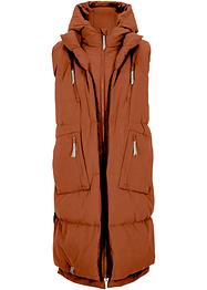 Veste sans manches bouffante oversize en polyester recyclé avec capuche, bpc bonprix collection