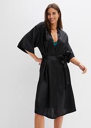 Langer Satin Kimono, BODYFLIRT