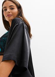 Langer Satin Kimono, BODYFLIRT