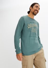 T-shirt manches longues en coton, John Baner JEANSWEAR