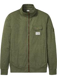 Sweatjacke mit recyceltem Polyester, John Baner JEANSWEAR