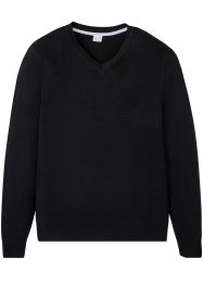 Essential Pullover mit V-Ausschnitt, bpc bonprix collection
