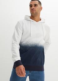 Sweat-shirt à capuche en dégradé de couleur, RAINBOW