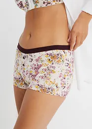 Lot de 4 boxers femme avec coton, bpc bonprix collection