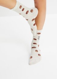 Socken (5er Pack) mit Wellenkante mit Bio-Baumwolle, bpc bonprix collection