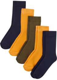 Thermo Kinder Socken (5er Pack) mit Bio-Baumwolle, bpc bonprix collection
