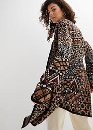 Gilet en maille avec jacquard multi-motifs, bpc selection