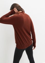 Sweatshirt mit geknöpftem Kragen, bpc bonprix collection
