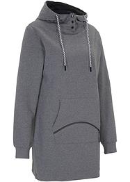 Extra langes Sweatshirt mit Tasche, bpc bonprix collection
