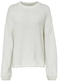 Pull duveteux ample, bonprix