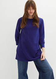 Langes Sweatshirt Tunika mit Struktur in A-Line, 3/4 Arm, bpc bonprix collection