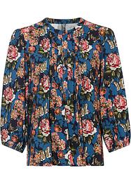Bluse mit Blumendruck, RAINBOW