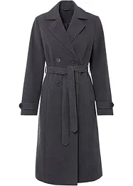 Winter-Trenchcoat in Wolloptik, bonprix