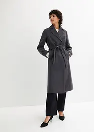 Winter-Trenchcoat in Wolloptik, bonprix