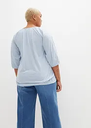 Shirtbluse aus reiner Bio-Baumwolle, bonprix