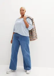 Shirtbluse aus reiner Bio-Baumwolle, bonprix