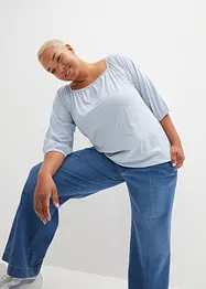 Shirtbluse aus reiner Bio-Baumwolle, bonprix
