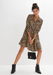 Kleid mit Animalprint, bonprix