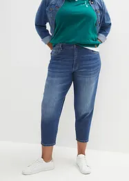 Stretch-Jeans mit Bio-Baumwolle, knöchelfrei, bonprix