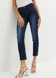 Jean slim taille mi-haute, cropped, bonprix