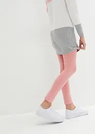 Lot de 3 leggings fille en jersey de coton extensible, bonprix