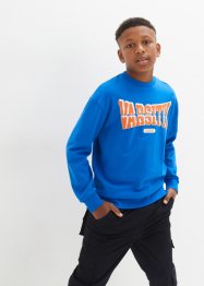 Jungen Sweatshirt mit Druck, Oversized, bpc bonprix collection