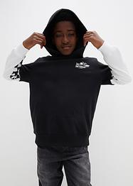Jungen Layer Kapuzensweatshirt, bpc bonprix collection