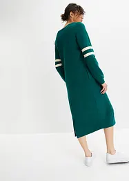 Robe sweat à rayures, bonprix