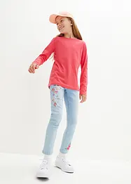 Langarmshirt aus reiner Baumwolle (3er Pack), bonprix