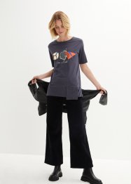 T-Shirt mit Tasche, 3/4 Arm, bpc bonprix collection