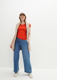 T-shirt extensible à manches courtes, bpc bonprix collection
