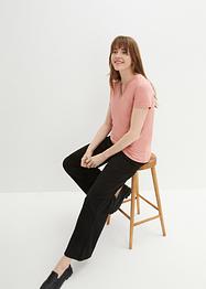 Shirt mit dekorativem Ausschnitt, bpc bonprix collection