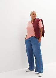 Shirt mit dekorativem Ausschnitt, bpc bonprix collection