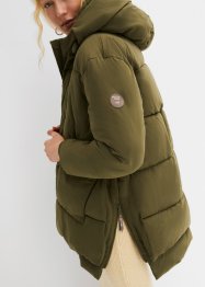 Veste d'hiver oversized avec capuche en polyester recyclé, bpc bonprix collection