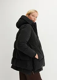 Oversize Winterjacke mit Kapuze aus recyceltem Polyester, bonprix