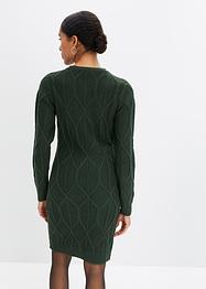 Strickkleid mit Zopfmuster, BODYFLIRT
