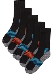 Thermo Tennissocken mit Innenfrottee (5er Pack), bpc bonprix collection