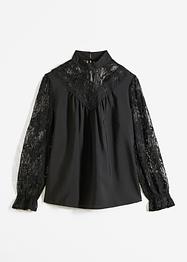 Bluse mit Spitze, BODYFLIRT