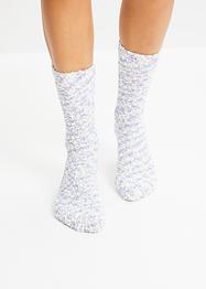 Kuschelsocken (3er Pack) aus Effektgarn, bpc bonprix collection