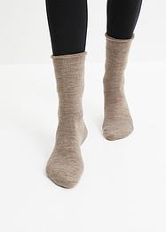Thermo Socken (4er Pack) mit Umschlagbündchen und Innenfrottee, bpc bonprix collection