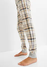 Pyjama mit Flanellhose, bonprix