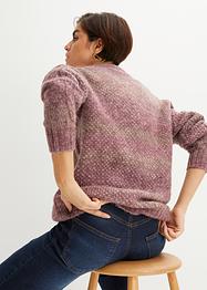 Pullover in Melange-Optik, John Baner JEANSWEAR