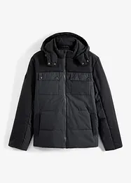 Winter-Steppjacke mit abnehmbarer Kapuze, John Baner JEANSWEAR