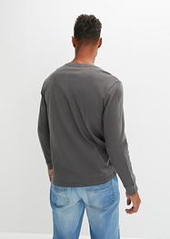 T-shirt col Henley, manches longues, John Baner JEANSWEAR