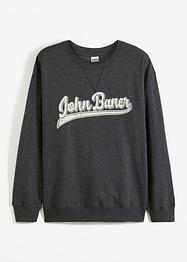 Sweatshirt mit recyceltem Polyester, Loose Fit, John Baner JEANSWEAR