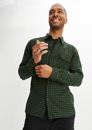 Flanell-Langarmhemd, Slim Fit, RAINBOW