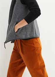 Fleece-Weste mit Kontrast-Piping, bpc bonprix collection